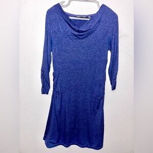Athleta 3/4 Sleeve Cowel Dress